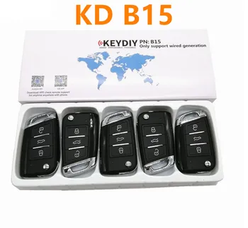 1 kom. univerzalni 3 tipke daljinskog ključa za keydiy KD B15 serije B za KD900 Kd-x2 za proizvodnju bilo kojeg modela daljinskog