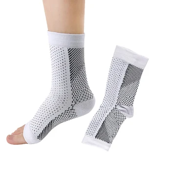 1 Par Kompresije Čarape s bakrenim Sadržaja, Čarape za podršku gležnjeva, Čarape za ublažavanje Boli, Kompresije Sportske Čarape za Trčanje, Joga