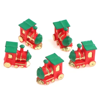 1pc 1:12 Kućica za lutke Minijaturni Mini Mali Vlak Model Dekor Pribor Igračke