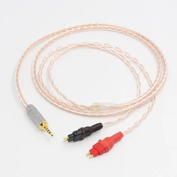 2,5 mm URAVNOTEŽEN Kabel TRRS Za HD650 HD600 HD660s Srebrna i Bakrena Parica kabel za slušalice modernizirana