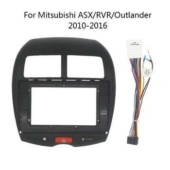 2 Din 9/10,1 inča Auto Radio Za Mitsubishi ASX/RVR/Outlander Sport Auto Stereo Kontrolna Ploča Montaža Završiti Okvir Kit