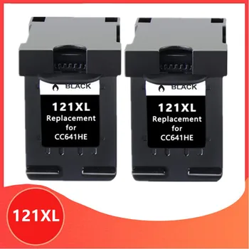 2 kom. Black Kompatibilni Ink cartridge 121XL za HP 121 za HP 121 za Deskjet D2563 F4283 F2423 F2483 F2493 F4213 F4275 Pisač