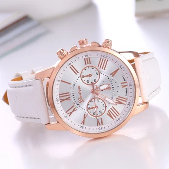 2021 najnovija moda pinbo ženske luksuzne marke kvarcni sat s kvalitetnim kožnim remenom ženski ručni sat relogio feminino