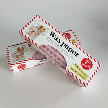 215x250 mm Papir Za Pečenje S Cvjetnim Uzorkom Papir Za Pečenje Čokolade Kruh Jede Sendvič Pakiranje Dizajn Kruha Papir Prehrambena Masna Papira