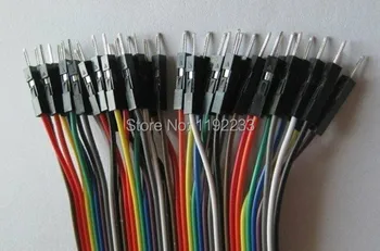 40 kom. u niz Kabel Dupont 21,5 cm 2,54 mm 1pin 1p-1p priključni kabel za Arduino Veleprodaja /maloprodaja