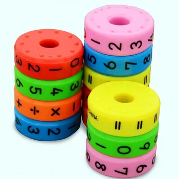 6 Kom. Magnetne Igračke Montessori Ranog Učenja Edukativne Igračke Za Djecu Matematika Poslovne Brojke DIY Skupština Zagonetke