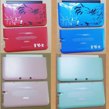 9 Dostupnih boja, iznad i ispod Nintend 3DS XL Ploča Kućište Kućište Torbica s 1 par Vijaka