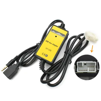 Auto-Audio USB AUX Adapter za 3,5 mm AUX Sučelje CD-Izmjenjivač za Honda Accord Pilot S2000 Civic i CR-V
