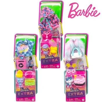 Barbie Dodatne Setove Odjeće HDJ38 Original Za Djecu Nova Igračka Za Djecu Na Dan Rođenja Božićne Darove Za Djevojčice Mini Lutke Pribor