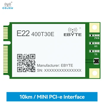 Bežični modul LoRa s raspršenim spektrom 433 Mhz MINI PCI-e Standardno sučelje COJXU E22-400T30E UART/RS485/RS232/USB 30 dbm 10 KM RSSI