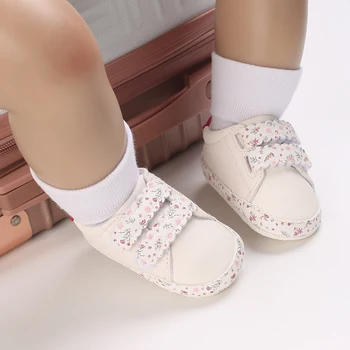 Bijelo dijete novorođenče moda dječje cipele dijete đonovi mekani potplat casual cipele