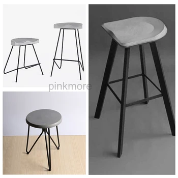 Cementni stolica kalup DIY betonirana stolica stolica silikonska forma ručni rad kućanskih pomagala kalup kalup stolica