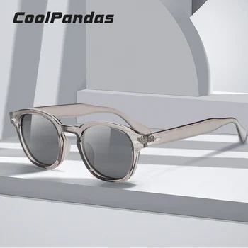CoolPandas Modni Polarizirane Sunčane naočale Gospodo 2021 Okrugli Ženske naočale sa Zakovicama Klasična Леопардовая Okvira anti-glare zonnebril dames