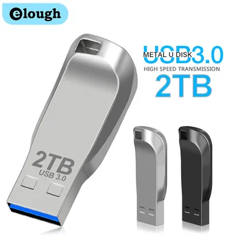 Elough USB 3.0 high-Speed Flash drive Metalni Flash-drive 2 TB/1tb/512 G Vodootporan Flash disk Mini-Kartice 32 G U Disk Flash drive