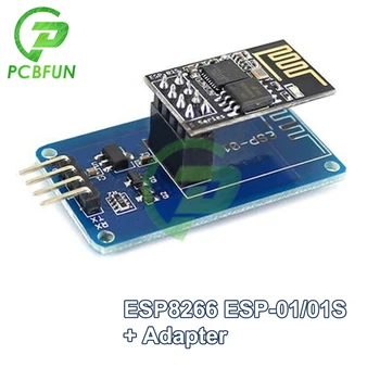 ESP8266 ESP-01 Serijski WiFi Bežični Adapter Modul 3,3 5 U Esp01 Bijeg PCB Adapteri, Kompatibilne Za Arduino R3 4,5 U-5,5 U