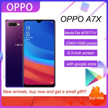 Globalna Firmware Oppo A7X Mobitel Helio P60 Android 8.1 6.3 