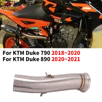 Ispušni Sustav je moto Espace Moto Prosječna Cijevi Srednje Слипоны Za KTM Duke 790 2018 ~ 2020 Za Duke 890 2020 ~ 2021
