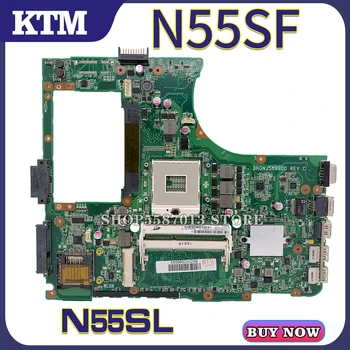 KEFU Laptop N55S Matična Ploča Za Laptop ASUS N55SF N55SL N55 Matična Ploča je 100% Testiran OK UMA
