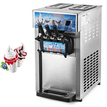 Komercijalno soft machine 220V automat za prodaju Slatki Sladoled Рожка strojevi Kreatora Sladoleda podnošenja 220V