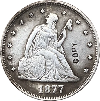 KOPIJA двадцатицентовых kovanica sjedi slobode u Sjedinjenim Državama 1877 godine
