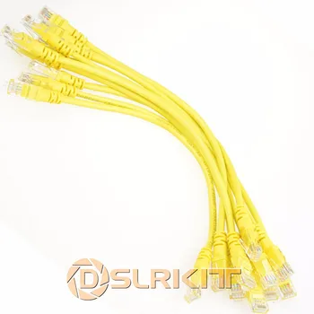 Lot 10 kabela/8 cm 21 cm 568B CAT5E UTP Ethernet RJ45 kabel Mrežni kabel