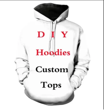 Majica SA 3D Ispis, Muške I Ženske Trendy Svakodnevne Vrhovima, Individualne Ulične Hoodies, Individualne Pulover