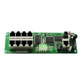 Mini-router OEM proizvođač izravne prodaje jeftini žičani razvodne kutije 8-port module rutera OEM žični modul usmjerivač 192.168.0.1