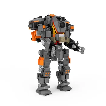MOC Titanfall 2 Prvi Šef Kain Скорч Titan je Gradbeni Blok Komplet Krzna Robot Cigle Model DIY Zagonetke Igračke za Djecu Božićni Dar