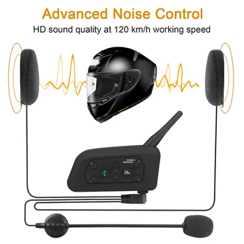 Moto Kaciga Slušalice Interfon, Stereo Slušalice, Bluetooth-kompatibilni Zvučnik Slušalice za univerzalnih раций V4 V6