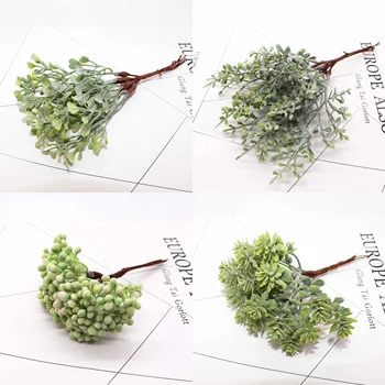 Novi 6 kom mini umjetna biljka umjetni cvijet ananas ručno DIY album za albume vijenac lažni nakit biljaka