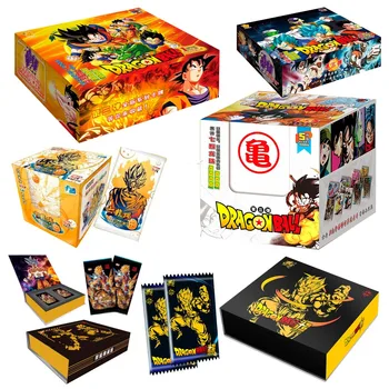 Novi Anime Dragon Ball Z Kartica Crna Kutija Kolekcionarska Izdanje 3D Stereo Kartica Nadnaravni Bitka sina Goku Kartica TCG Blagdanski Dar