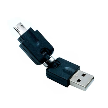 Novi MICRO USB 2.0 Priključak USB штекеру 360 Stupnjeva Kut Produžni kabel, Adapter je Vruće nove