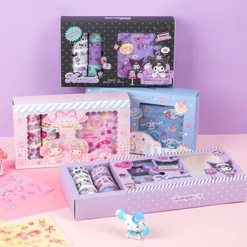 Novi Set Naljepnica Sanrio Tape Handbook Anime Kulomi Melody Handbook Naljepnice DIY Dekorativne Igračke, Pokloni