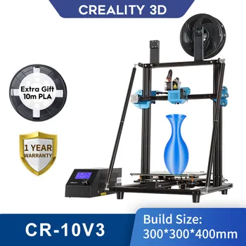 Pisač CREALITY 3D CR-10 V3 veličine 300 * 300* 400 mm, tihi matična ploča TMC2208 nastavlja ispis, opcija BL touch (nije unaprijed instaliran)