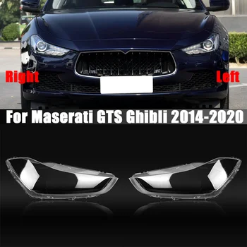 Poklopac Objektiva Prednja Svjetla Automobila Za Maserati GTS Ghibli 2014-2020 Staklena Auto Ljuska Abažur Svjetla Prozirne Auto Oprema