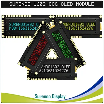 Pravi OLED zaslon, 1602 162 16*2 Karakter LCD modul za Prikaz LCM Ekran US2066 podrška za Paralelno SPI PŠENICA/I2C