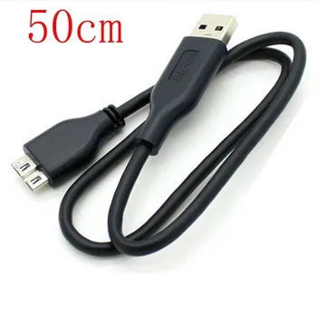Punjač USB3.0 za PC + Kabel za SINKRONIZACIJU podataka za WD My Passport WDBKXH5000ABL 50 cm