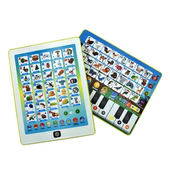 Rusija Edukativne Stroj Dječji Tablet ABC Abeceda Zvuk Trening Poklon za Bebu Igračke Hobi Obrazovanje Unisex Baterija