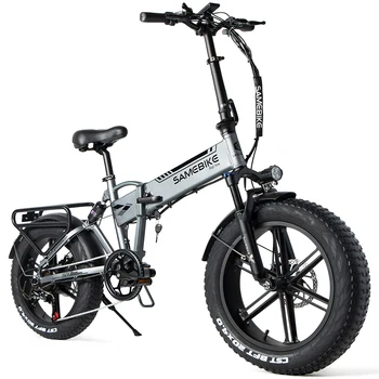 SAMEBIKE XWXL09 Električni Bicikl 500 W 48 U 10AH 20 Inča Sklopivi Mountain Bike Debela Guma Električni Bicikl Kompletan Ovjes MTB Ebike