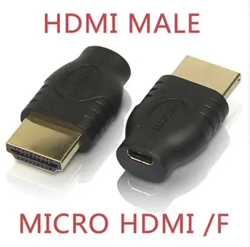 Standardni HDMI kompatibilan priključak za HDMI-kompatibilni adapter za Micro D sa гнездовым priključkom Pretvarač