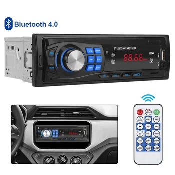 Ugrađeni stereo Ekvilajzer Funkcija Audio FM SD MMC MP3 Player Auto Zaštita Memorije, Bluetooth 4.0 autoradio TF USB Podrška AUX