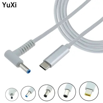 USB Type C do stalnog struje 4.5*3.0 7.9*5.5 7.4*5.0 5.5*2.1/ 2.5 4.0*1.35 3.0*1.1 mm Utikač Konverter USB-C PD Kabel Za Punjenje Kabel