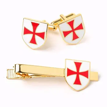 Vitezovi Templari su Križari Масонские manžete i kopču za kravatu